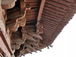 wooden structures of Pagoda